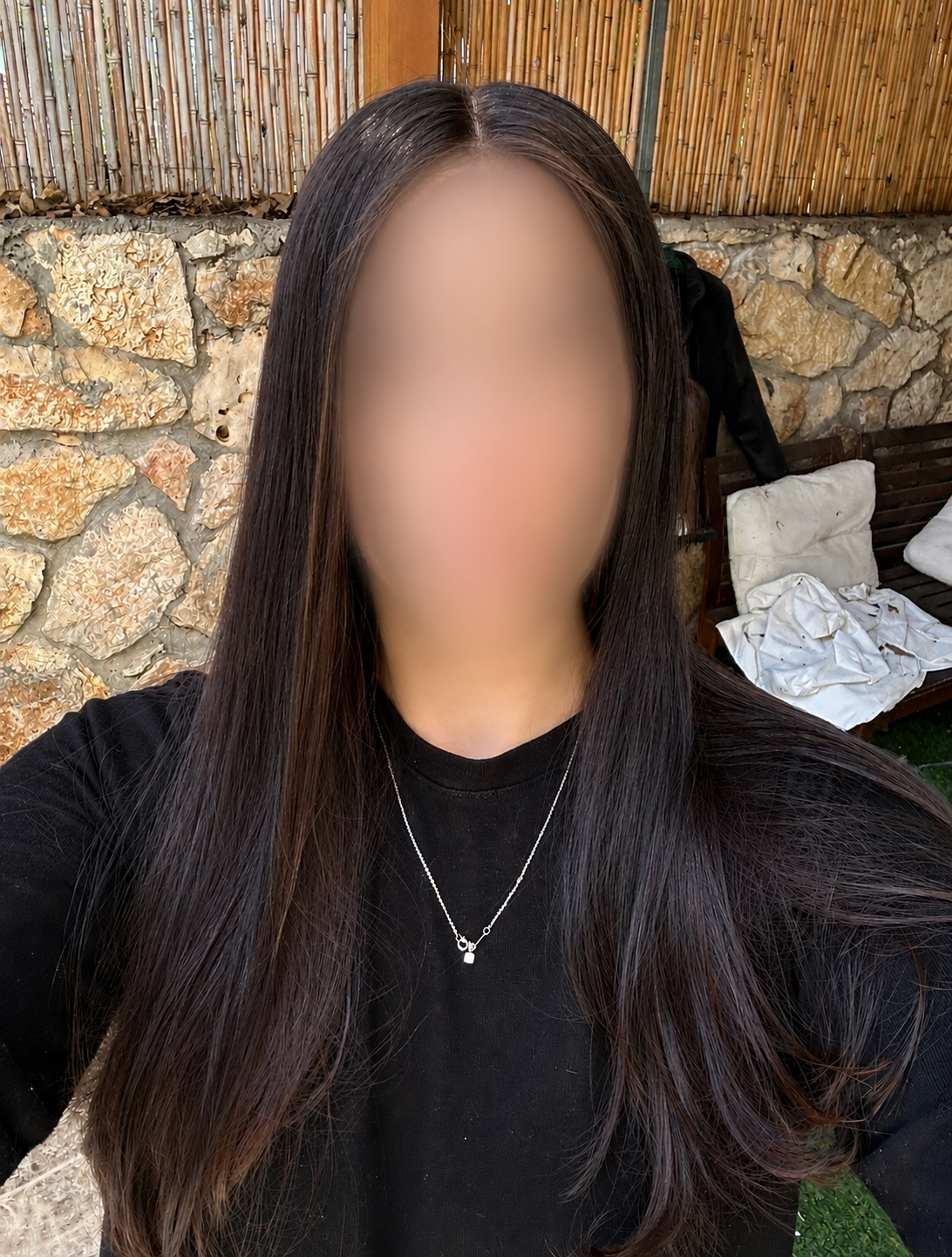 פאת טופ לייס , שיער טבעי בתולי, גוון חום טבעי, שיער חלק תנועה טבעית